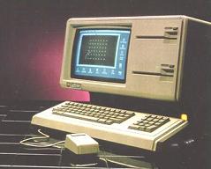 Lisa d'apple le premier ordinateur commercial surdou avec une souris